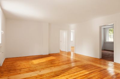 Refinished Hardwood in Hallway